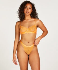 Slip Brésilien Honey - Orange