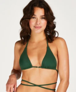Haut De Bikini Triangle Digura - Vert -Catrin La Lingerie Boutique 202953 1