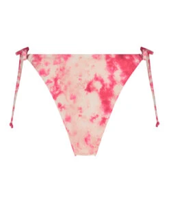 Bas De Bikini Jambes Hautes Tie Dye - Rose -Catrin La Lingerie Boutique 202994 5