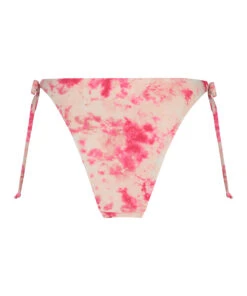 Bas De Bikini Jambes Hautes Tie Dye - Rose -Catrin La Lingerie Boutique 202994 6