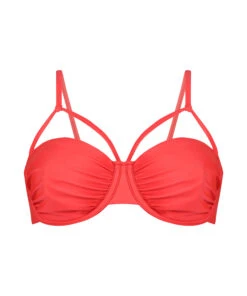 Haut De Bikini à Armatures Non Préformé Cairo - Rouge -Catrin La Lingerie Boutique 202995 5