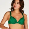 Haut De Bikini Préformé à Armatures Antigua - Vert -Catrin La Lingerie Boutique 203007 1