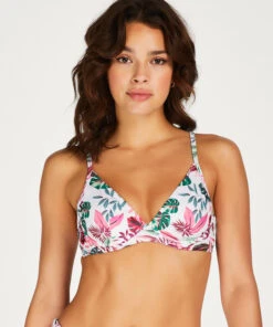 Haut De Bikini à Armatures Non Préformé Cuba - Blanc