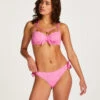 Bas De Bikini Scallop - Rose