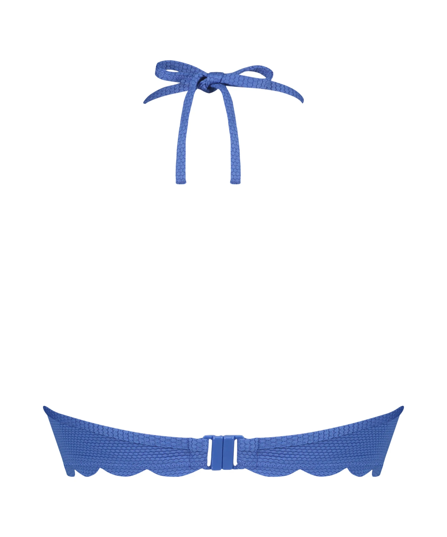Haut De Bikini Préformé à Armatures Scallop - Bleu 8 Haut De Bikini Préformé à Armatures Scallop - Bleu – Image 6