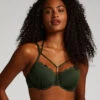 Haut De Bikini Préformé à Armatures Scallop - Vert -Catrin La Lingerie Boutique 203053 1