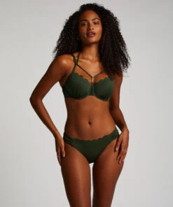 Haut De Bikini Préformé à Armatures Scallop - Vert -Catrin La Lingerie Boutique 203053 3