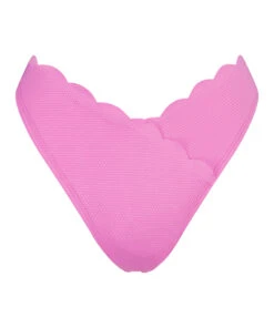 Bas De Bikini échancré Scallop - Rose -Catrin La Lingerie Boutique 203099 5