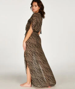 Sheer Kimono - Noir -Catrin La Lingerie Boutique 203342 4