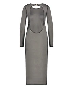 Robe Longue Extra-fine - Noir 13 Robe Longue Extra-fine - Noir -Catrin La Lingerie Boutique 203353 6