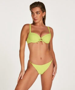 Haut De Bikini Préformé à Armatures En Lurex Fiji - Vert -Catrin La Lingerie Boutique 203356 3