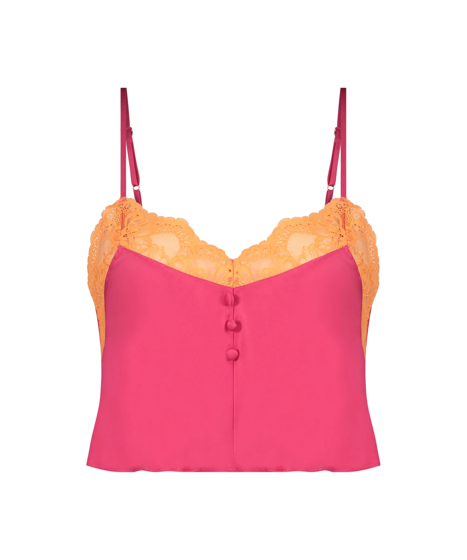 Haut Satin Dentelle - Rose 7 Haut Satin Dentelle - Rose – Image 5