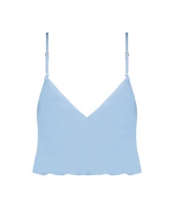 Haut Satin Dentelle - Bleu 13 Haut Satin Dentelle - Bleu -Catrin La Lingerie Boutique 203837 6