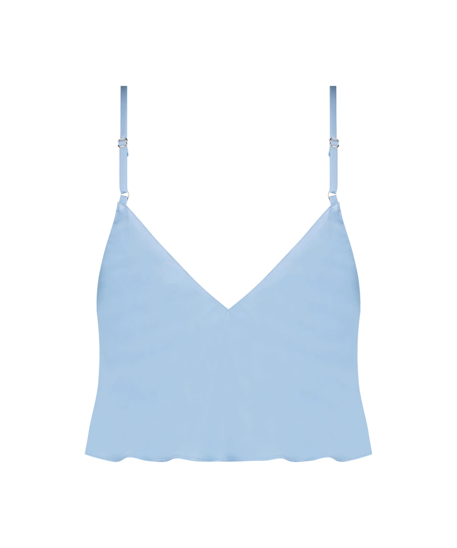 Haut Satin Dentelle - Bleu 8 Haut Satin Dentelle - Bleu – Image 6